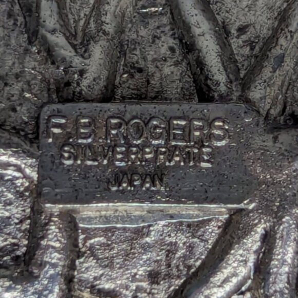 Vintage F.B. Rogers Silver Plated Mid-Century Trinket Box Made in Japan - Picture 8 of 14